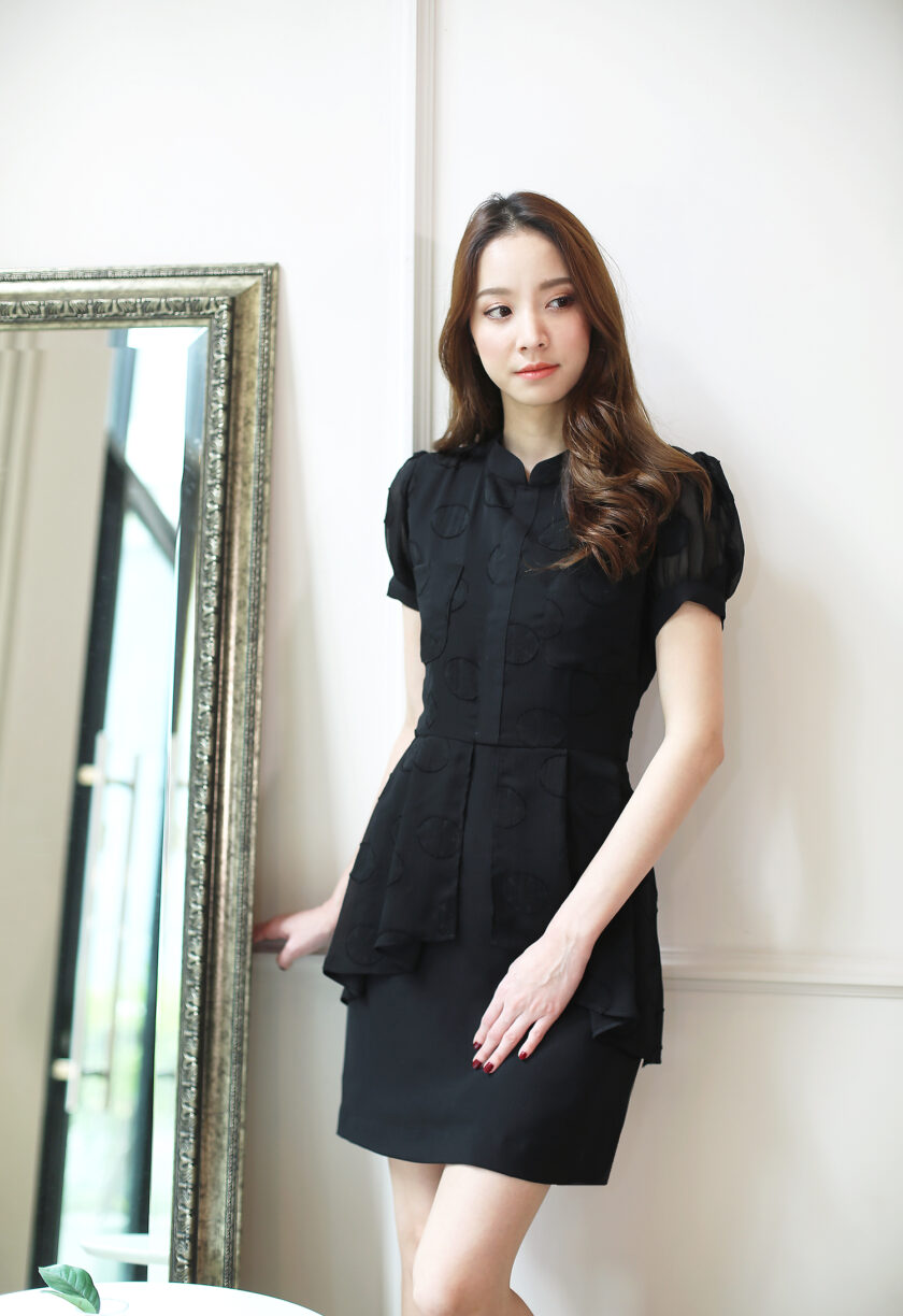 Lori dress-black - Image 4