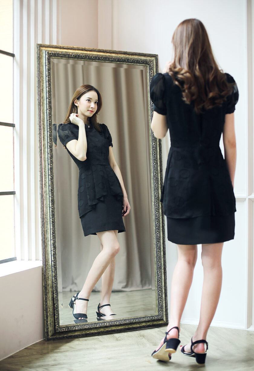 Lori dress-black - Image 3
