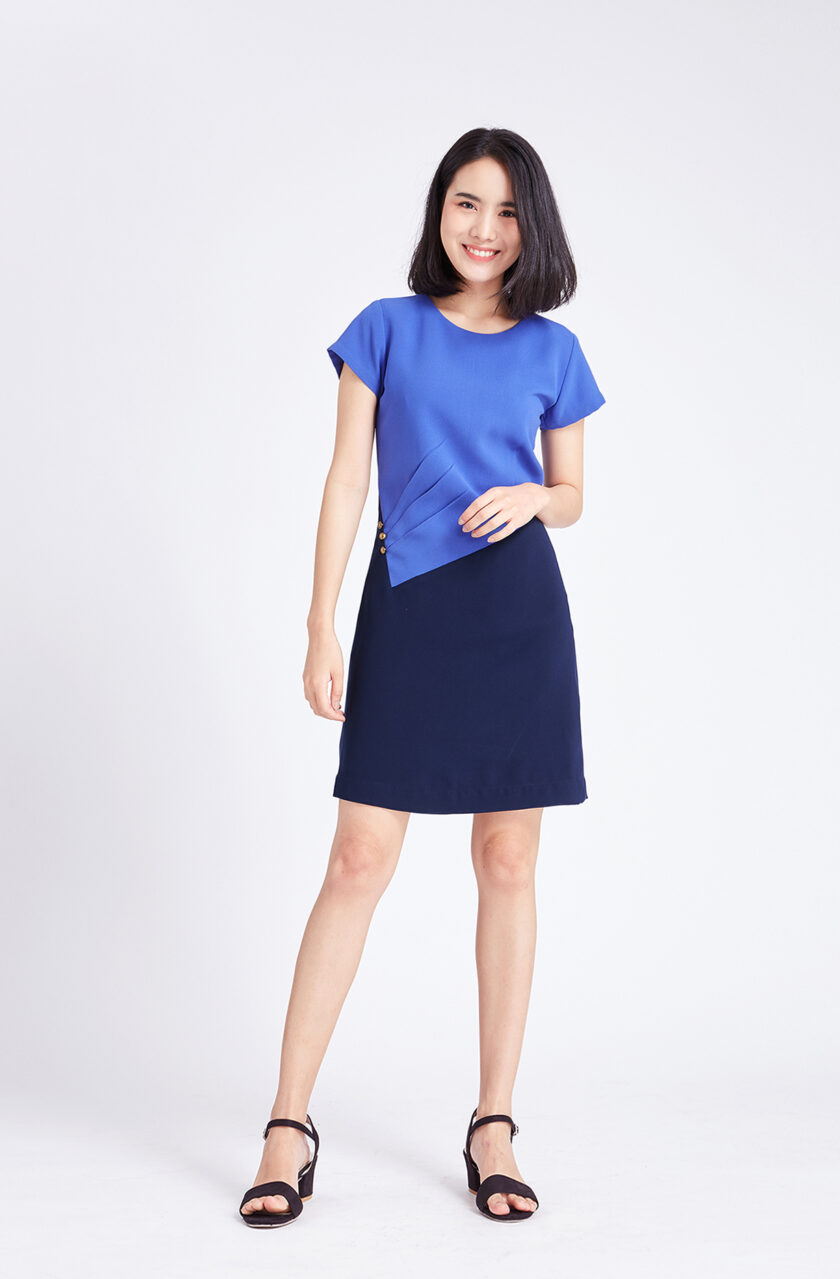Tammy dress-blue - Image 2