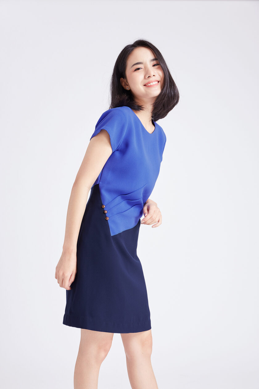 Tammy dress-blue - Image 3