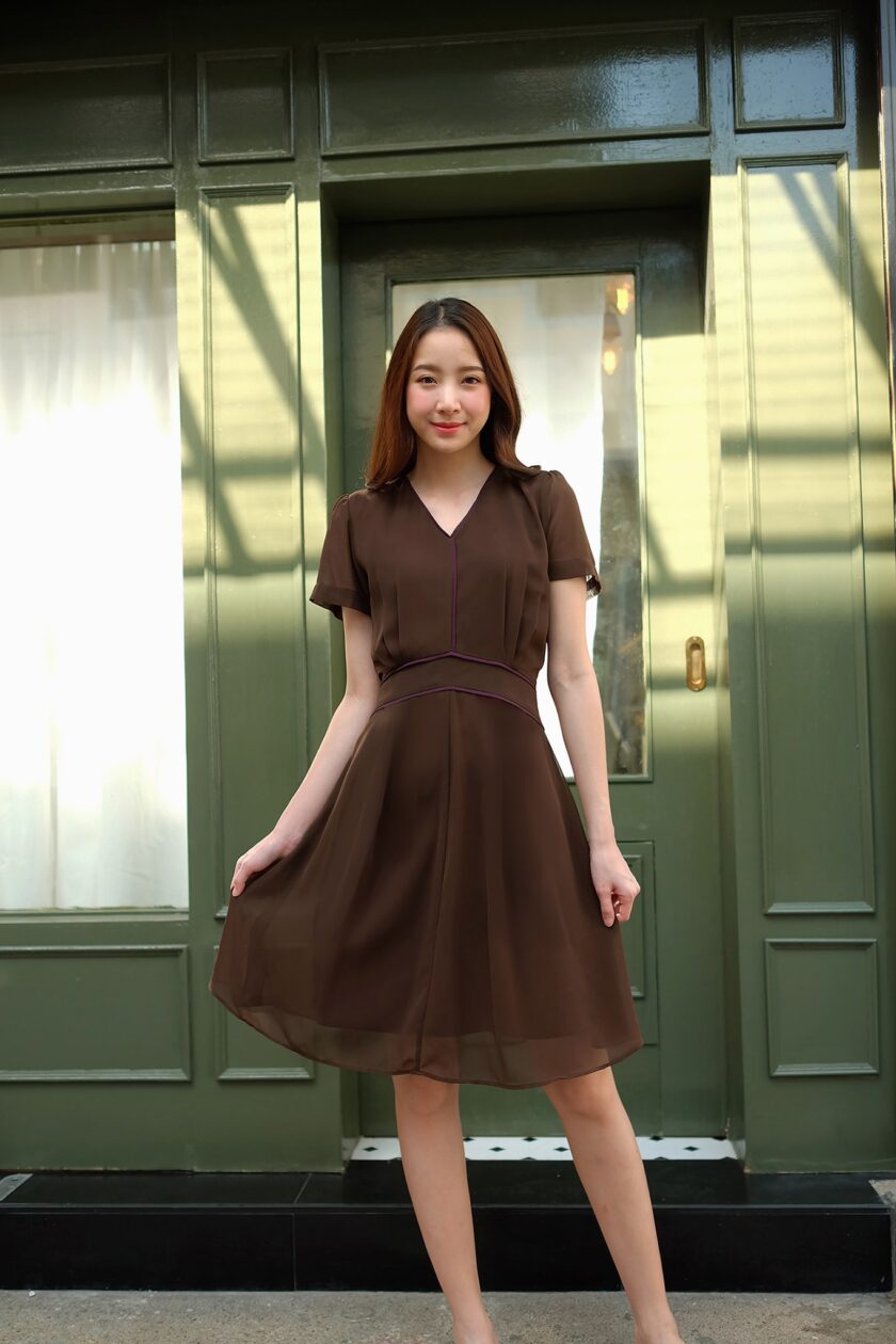 Maple dress-brown - Image 2