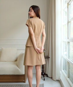 Chloe dress-khaki