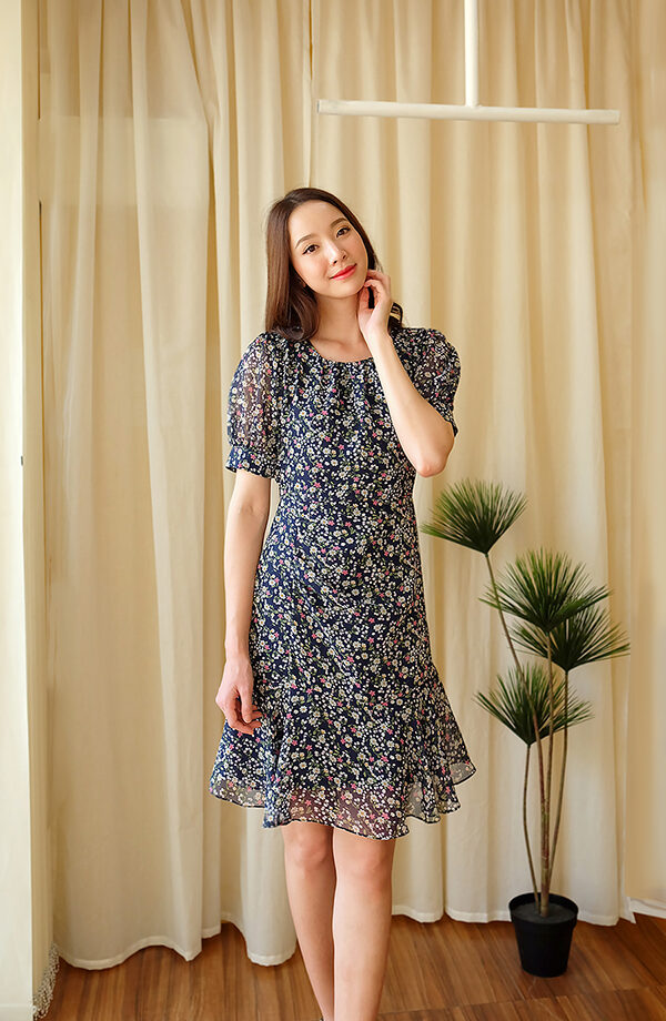 Misty dress-midnight