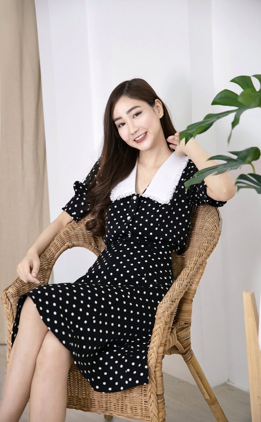 Fairy dot blouse-black - Image 3
