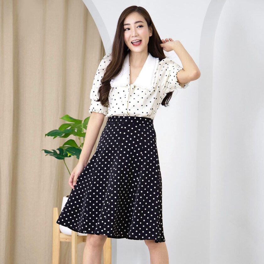 Fairy dot blouse-white - Image 2