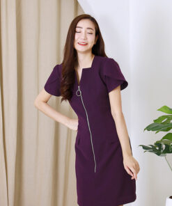Wendy dress-violet