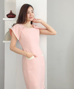 Coco dress-light peach