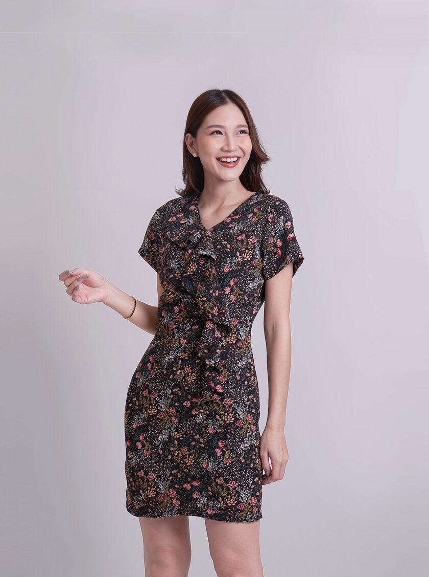 Gina dress-black - Image 3