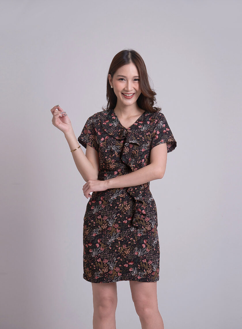 Gina dress-black - Image 2