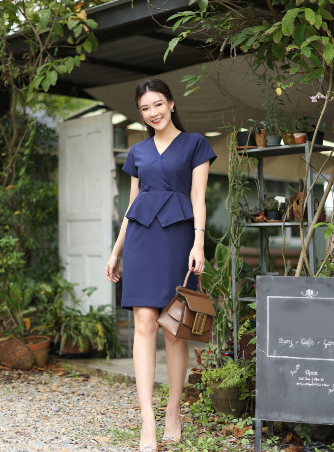 Mason dress-dark blue