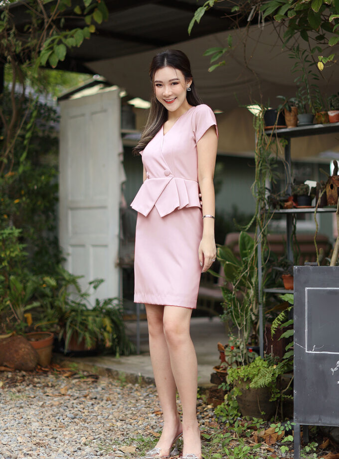 Mason dress-soft pink
