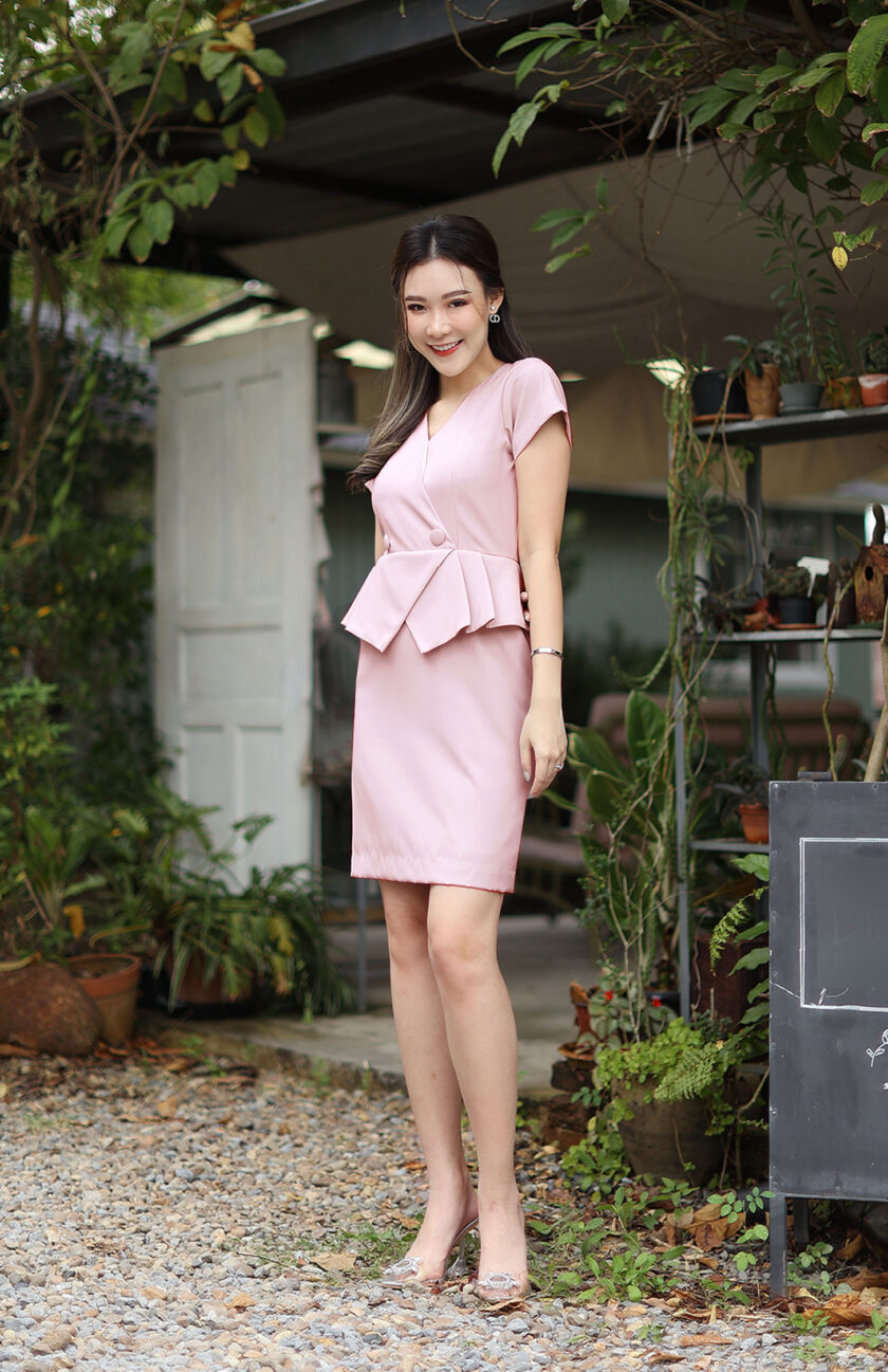 Mason dress-soft pink
