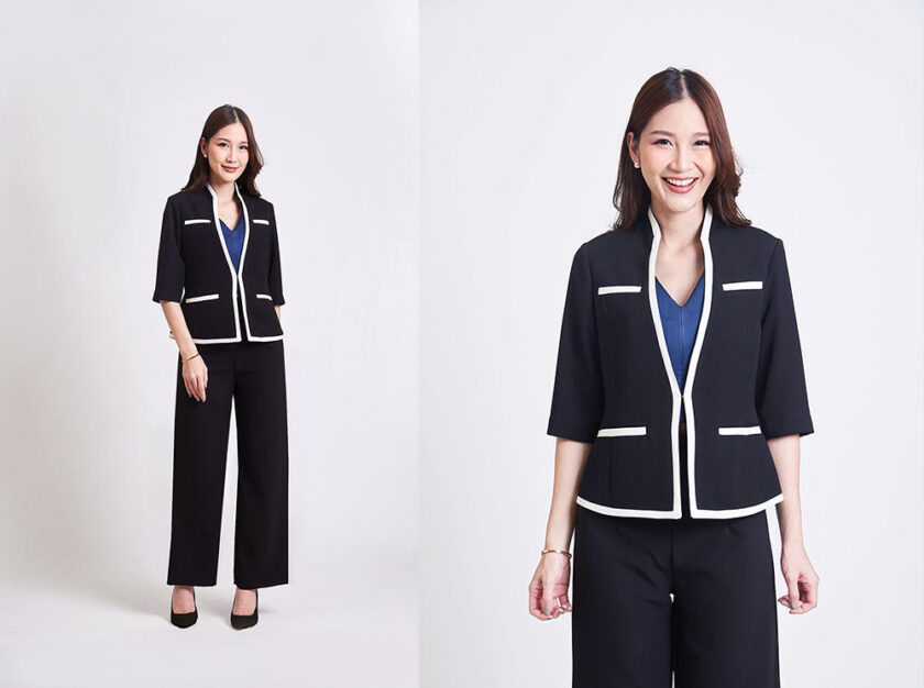 สูทผู้หญิง ผ้ายูนิฟอร์ม - Image 3