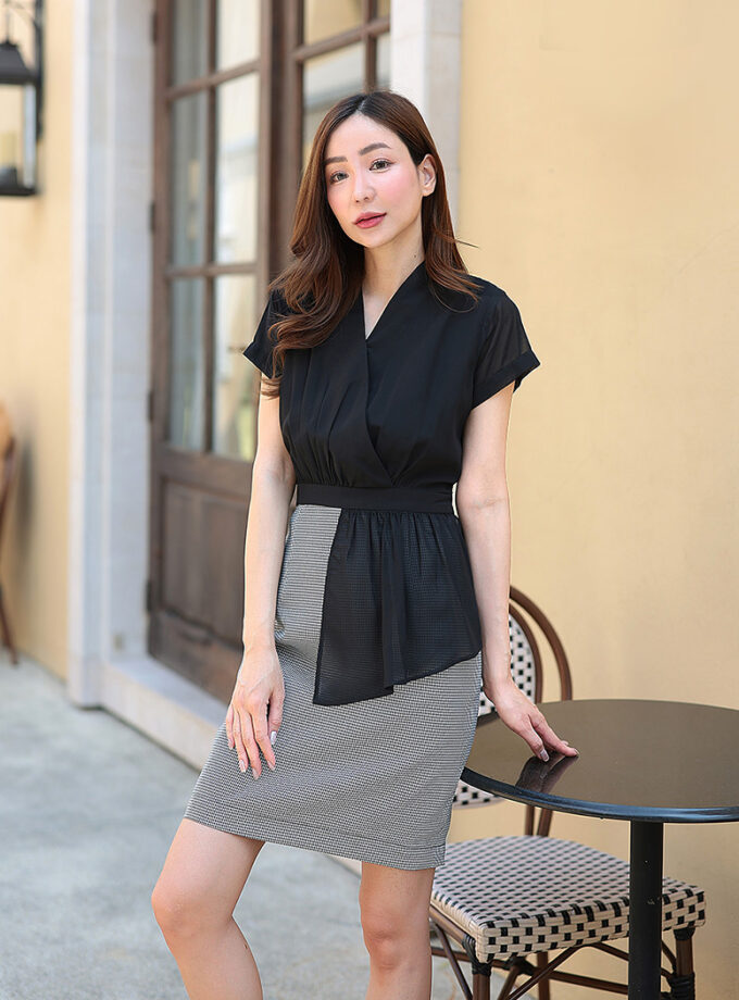 Quinn dress-black